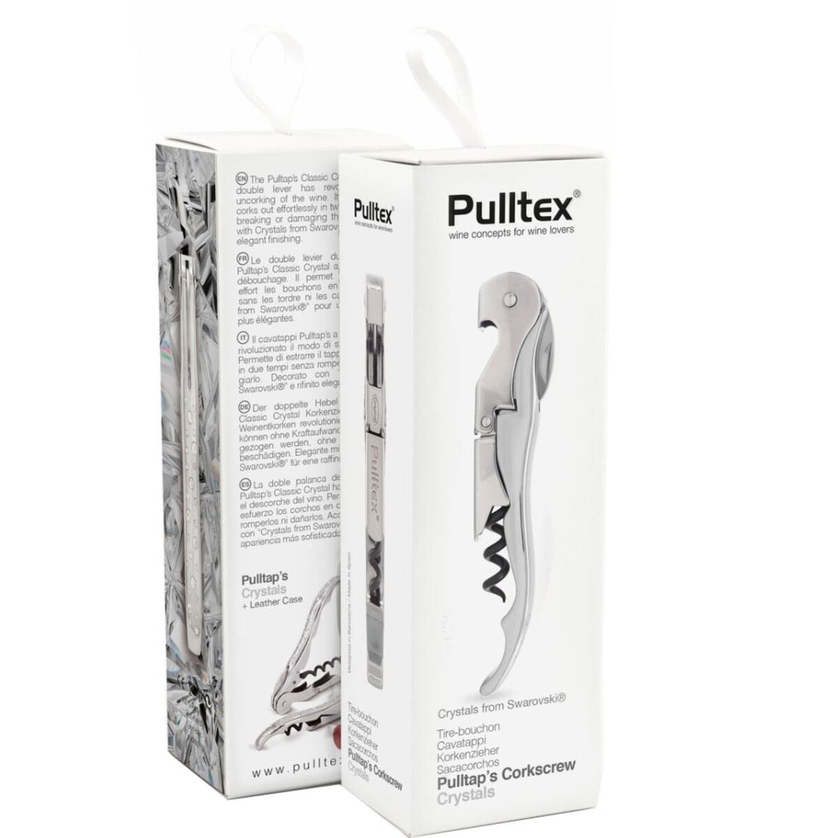 Pulltaps Evolution Crystal korketrekker