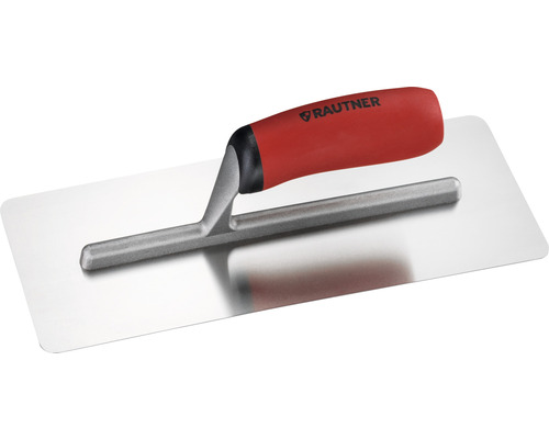 RAUTNER Speciale gladstrijktroffel Gebogen RVS 305 x 120 mm