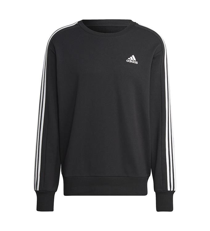 adidas Men Essentials French Terry 3-Stripes Sweatshirt