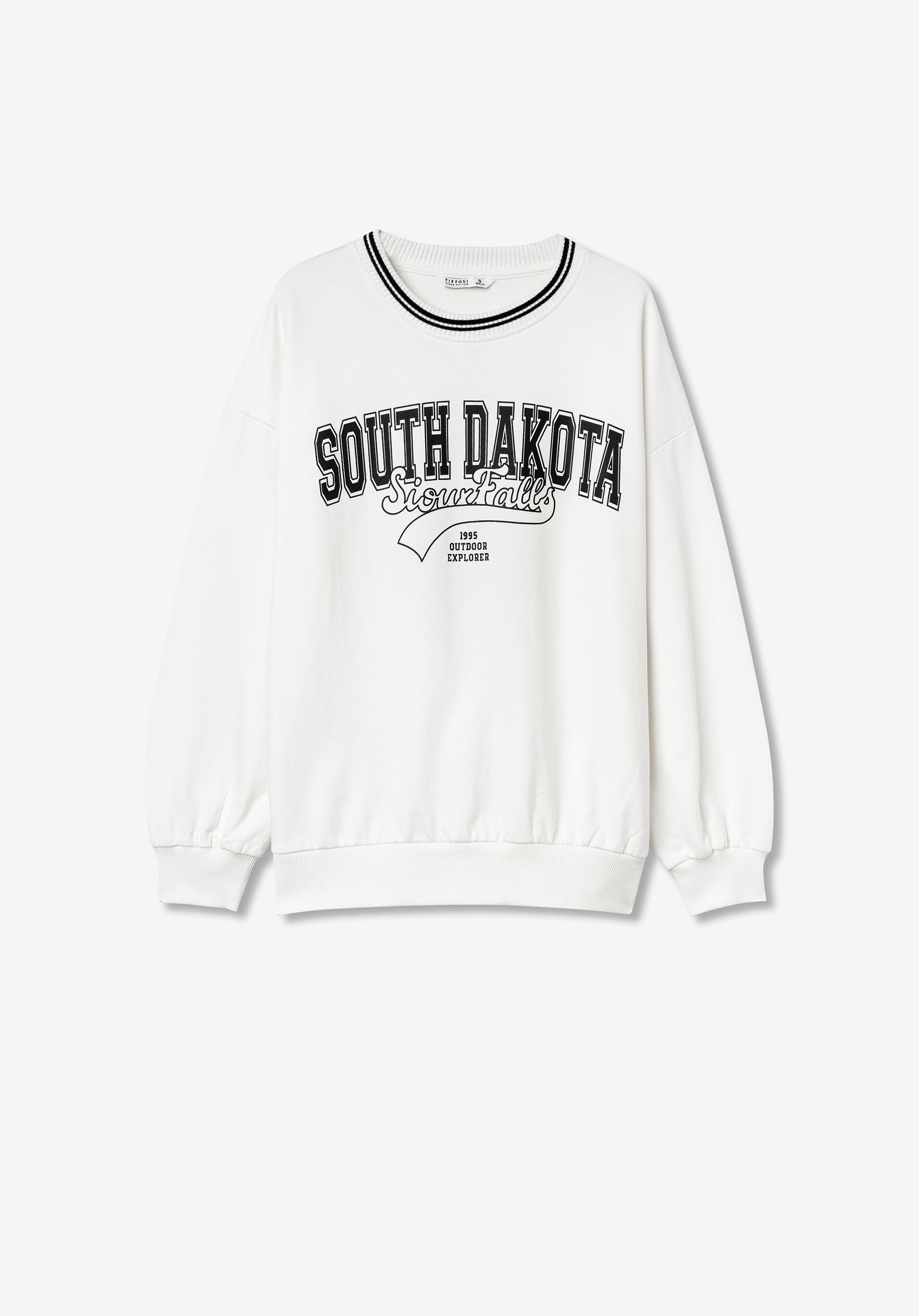 Sweatshirt com Estampado Frontal