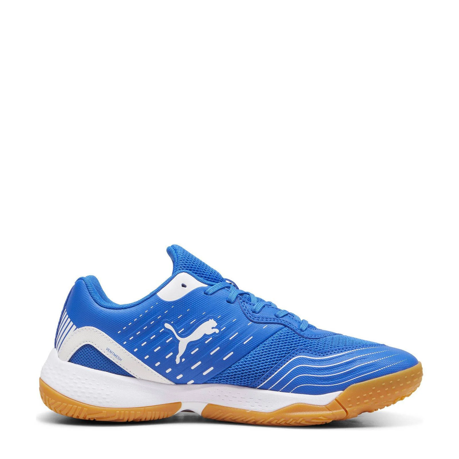 Puma Solarflash III  senior zaalvoetbalschoenen kobaltblauw/wit