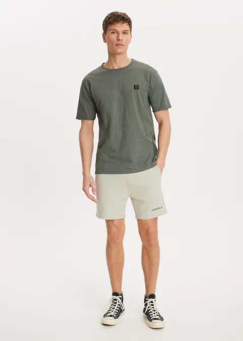 T-shirt met logo groen (GRN.O)