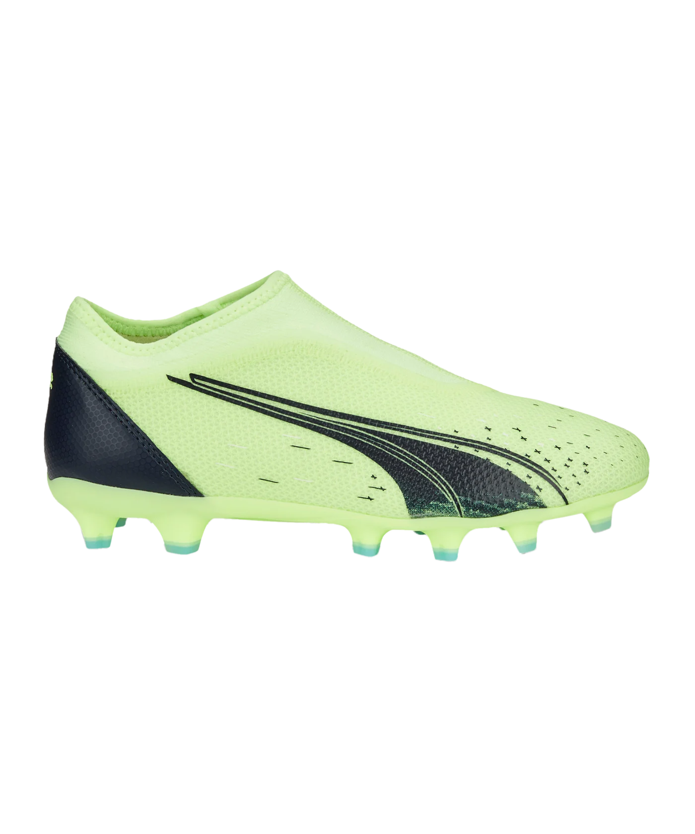 PUMA ULTRA Fastest Match LL FG/AG Jr Kids Grün F01