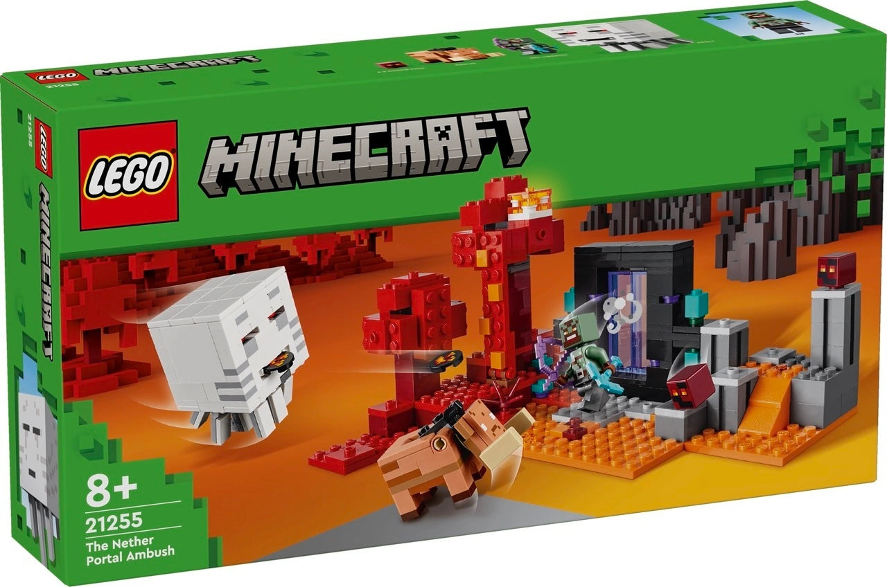 LEGO® Minecraft™ 21255 HINTERHALT AM NETHERPORTAL
