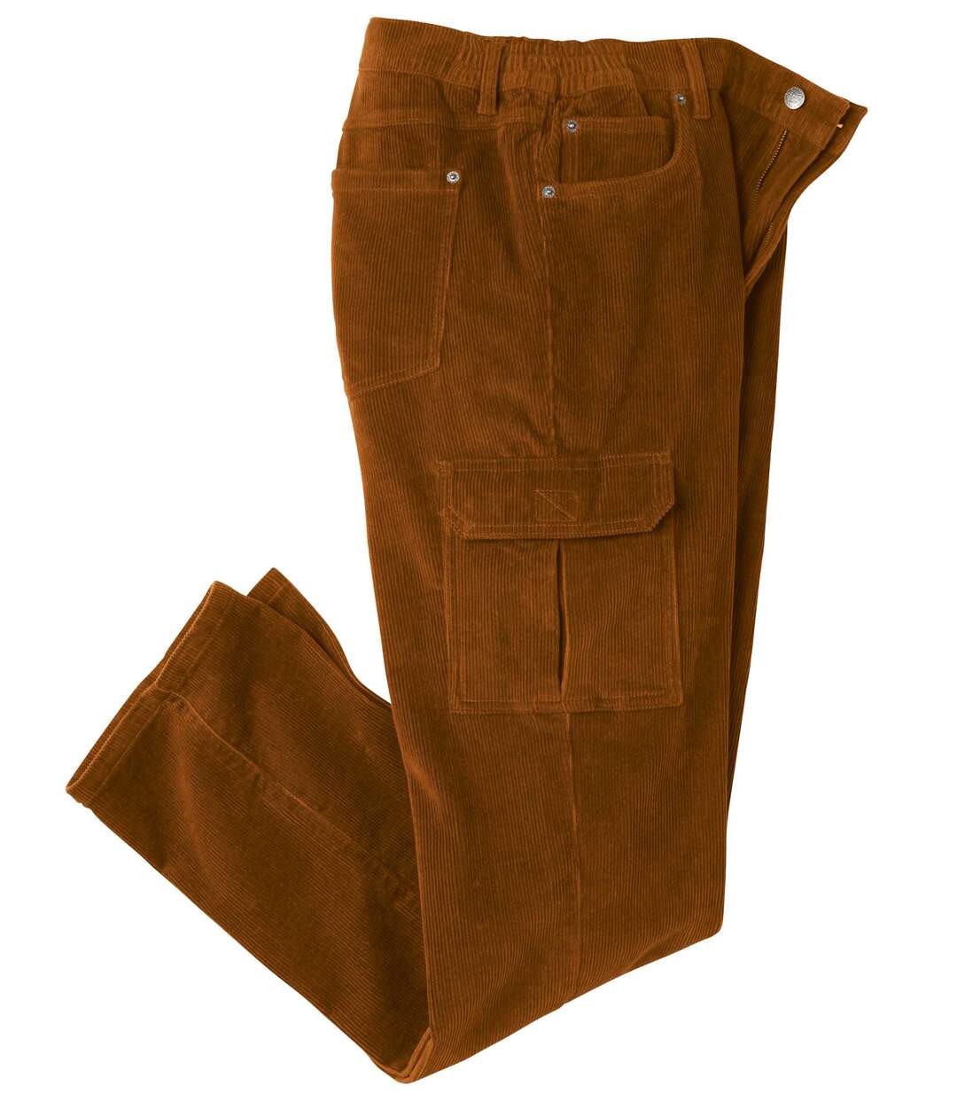Pantalon Velours Cargo Multipoches