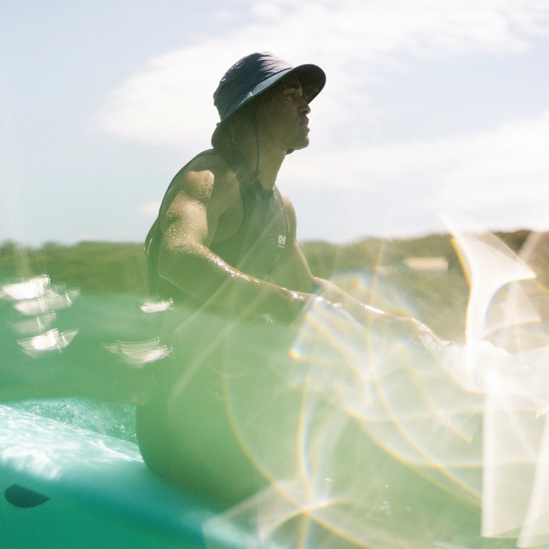 Ocean and earth Chapeau surf - Bingin Soft Peak Black