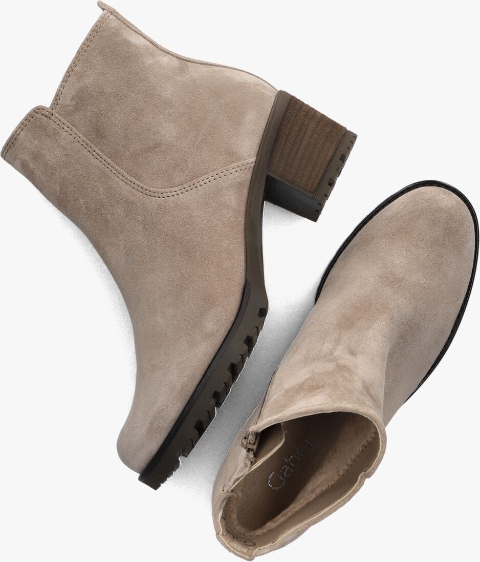 GABOR beige gabor enkellaarsjes 800.1