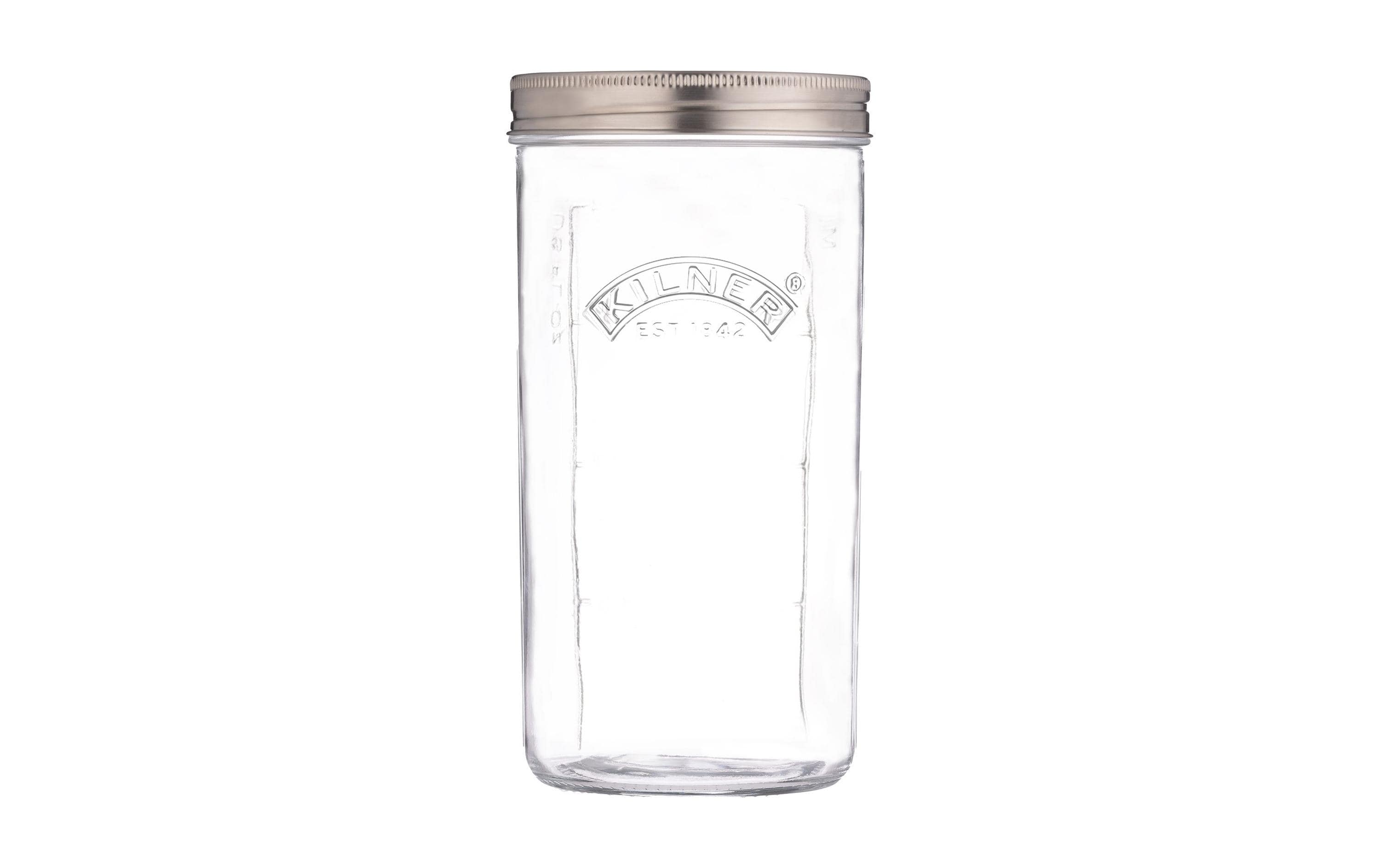 Fermentierglas Set 1000 ml, 1 StückSet zum Fermentieren inklusive Silikondeckel, Luftschloss