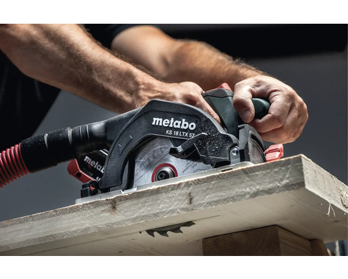 Metabo 18V KS 18 LTX 57 accu cirkelzaag, zonder accu en lader
