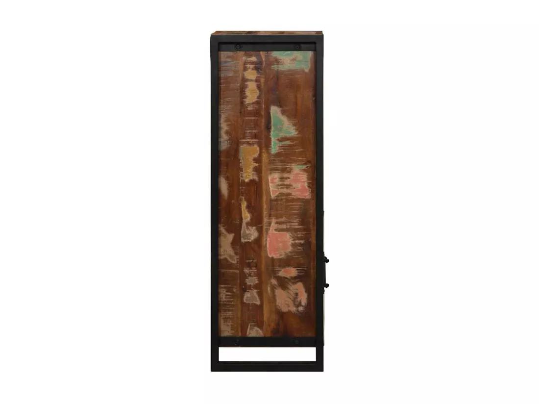Armoire de salle de bain 40x30x90 cm bois massif récupération