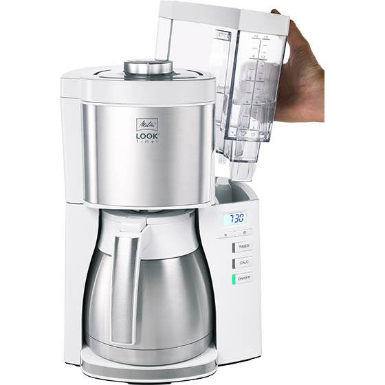 LOOK® Therm Timer|Filterkaffeemaschine Weiß