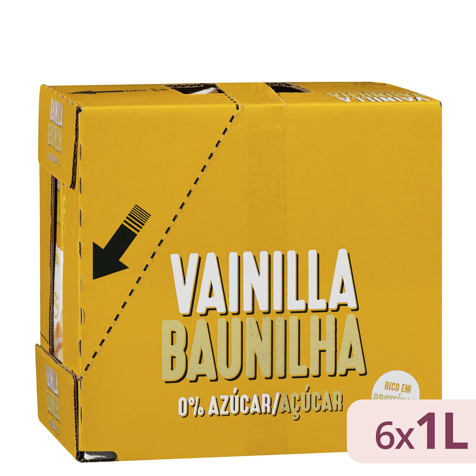Boisson de soja à la vanille Hacendado 0% de sucre