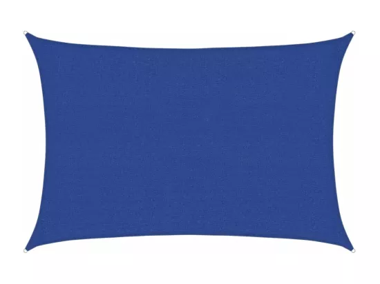 Voile d'ombrage 160 g/m² Bleu 2,5x3,5 m PEHD