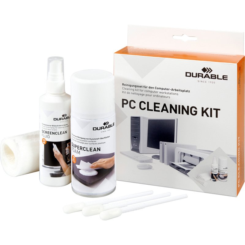 Kit de nettoyage pour écran/surface PC CLEANING KIT