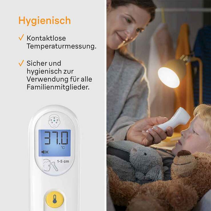 Braun Sensian 3 kontaktloses Thermometer, 1 St
