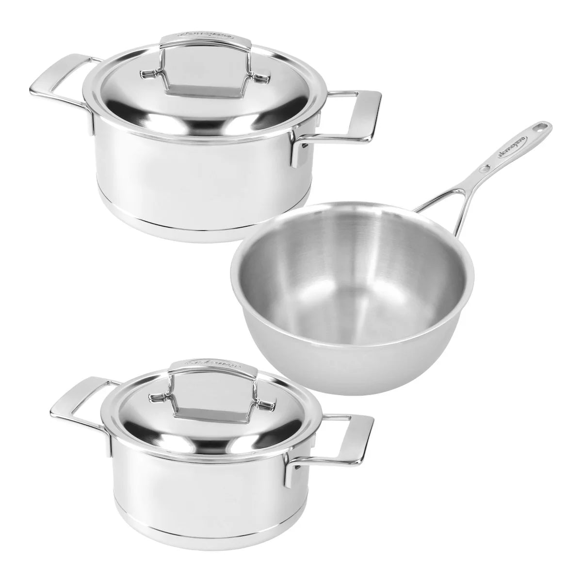 Demeyere Silver 7 pannenset 3 delig