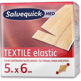 Pansement textile Salvequick, élastique