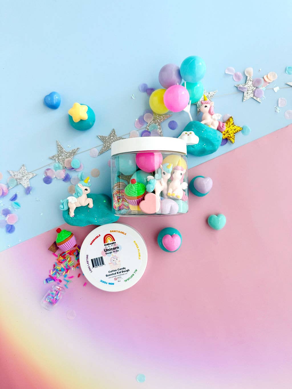 Knete Set Einhorn-Party zum Mitnehmen