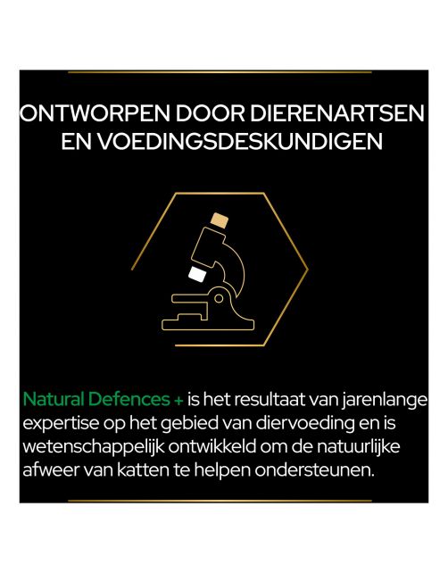 Pro Plan Kat Natural Defence Supplement - Voedingssupplement - 60 g Poeder