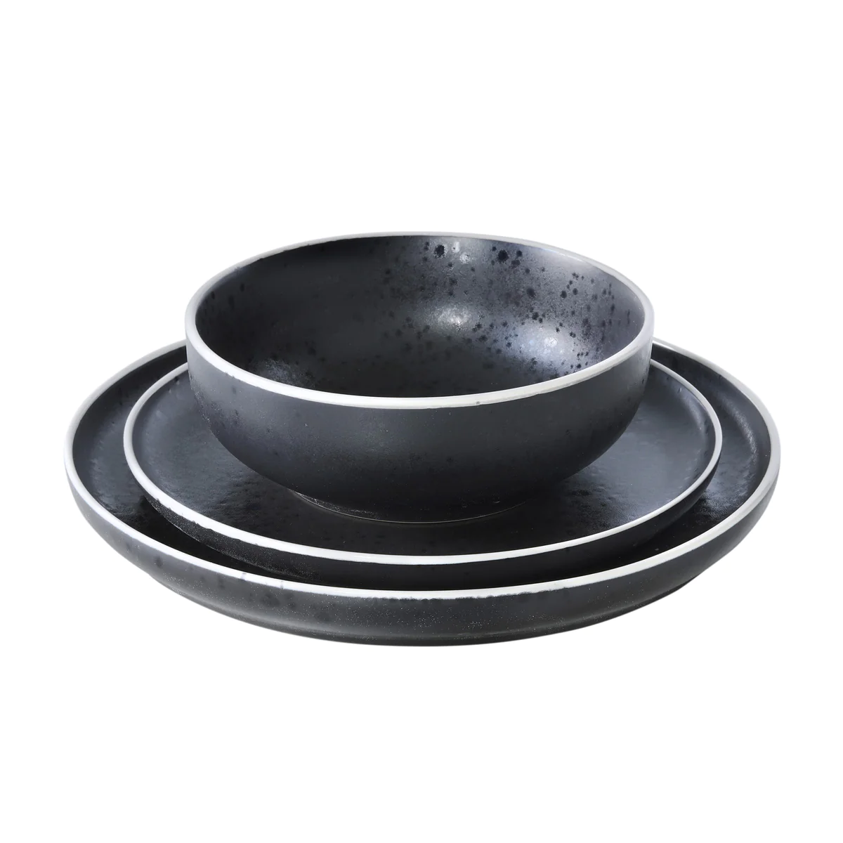 Aster Granit - Assiette dessert 21 cm (lot de 6) Médard de Noblat