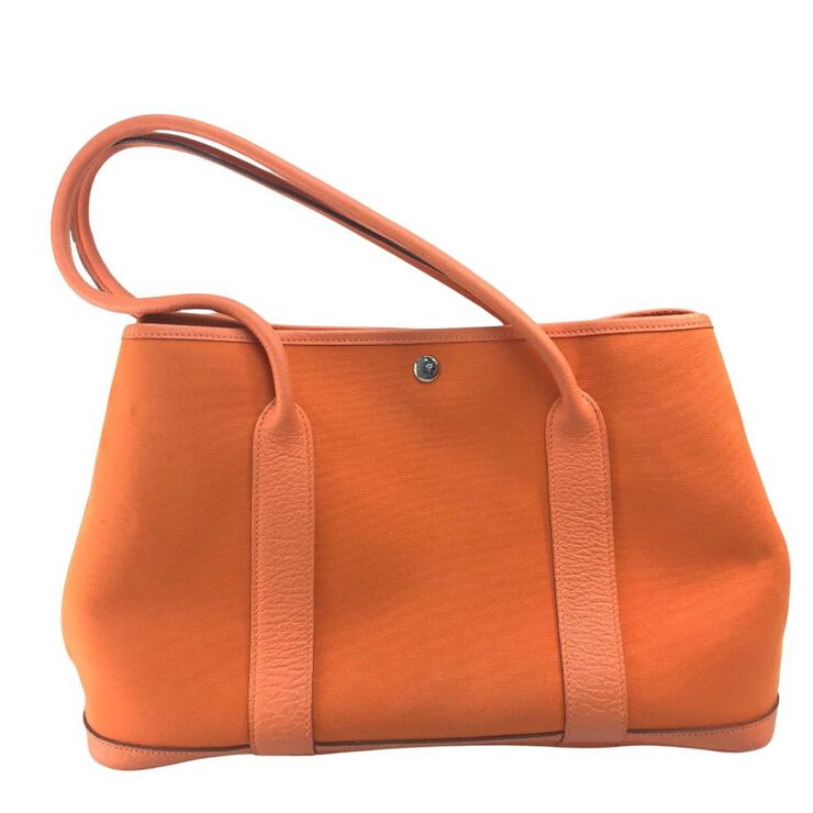 Hermès Vintage Hermès Garden Party Orange