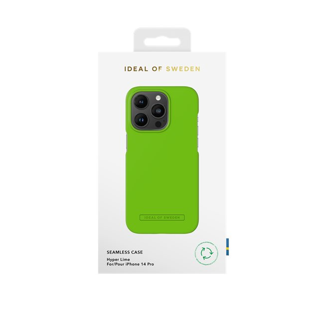 iPhone 14 Pro Hardcase Hülle Seamless Case Recycled (IDFCSS23-I2261P-472) - Hyper Lime