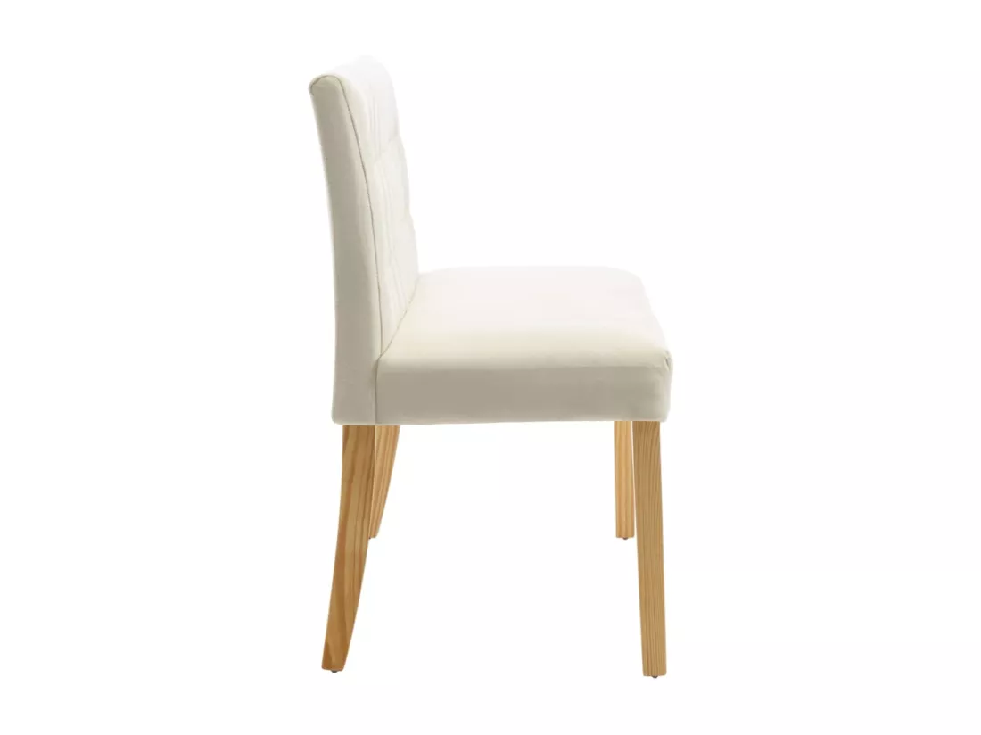 Banc 140 cm Crème Velours