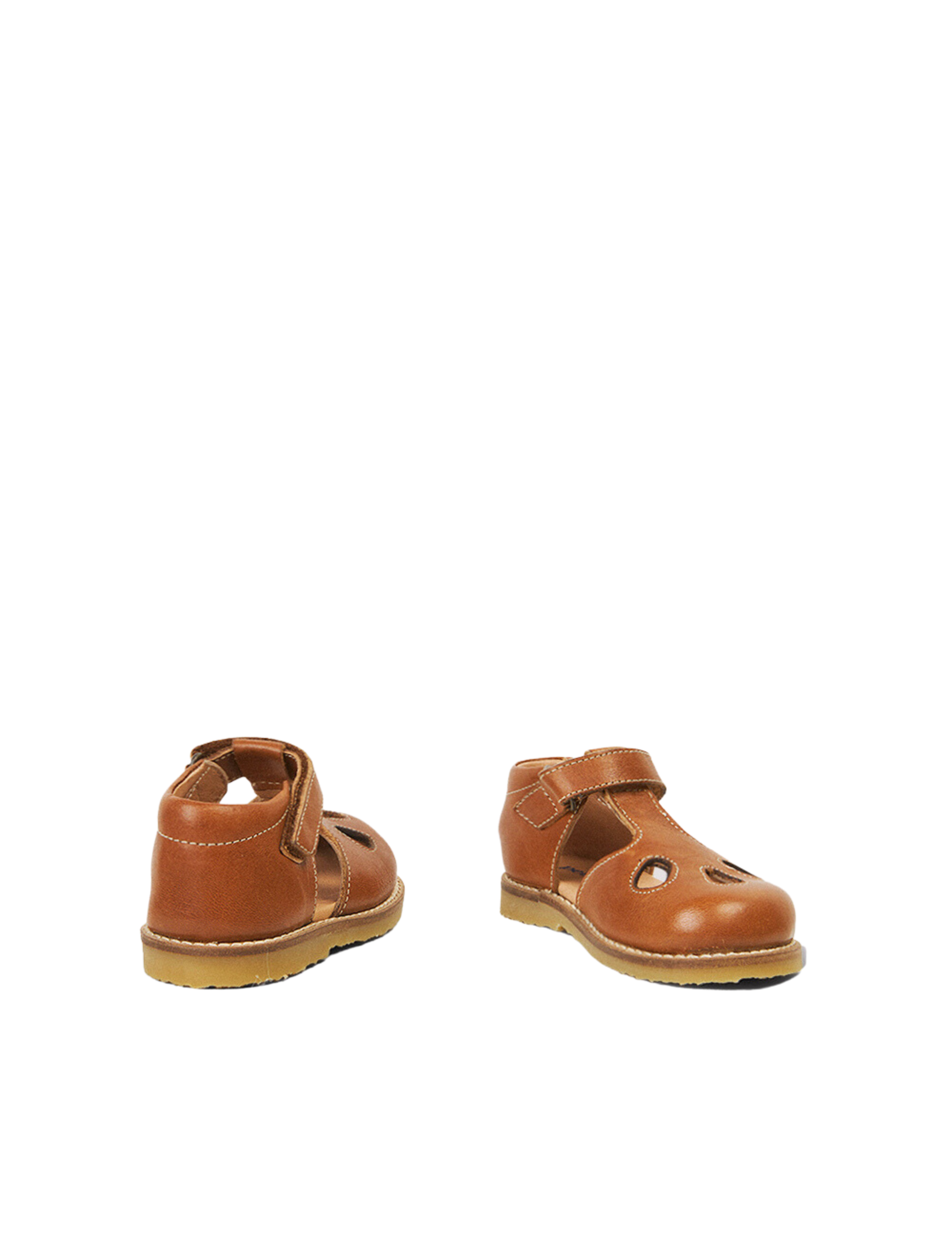 T-Bar Sandal - Cognac