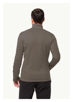 Veste Polaire Jack Wolfskin Kolbenberg Fz Gris