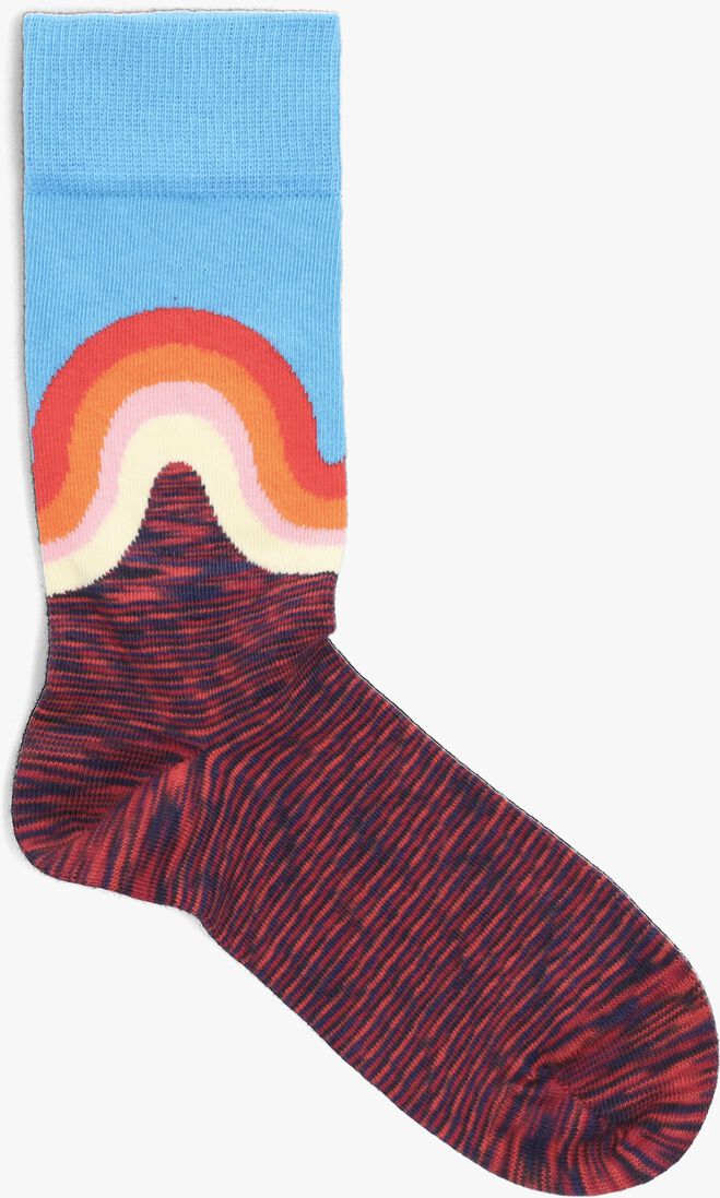 HAPPY SOCKS rode happy socks sokken jumbo wave