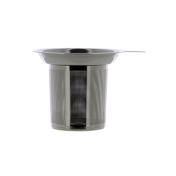 Lot de 2 tisanières mug Juliet perle et blanc Ogo