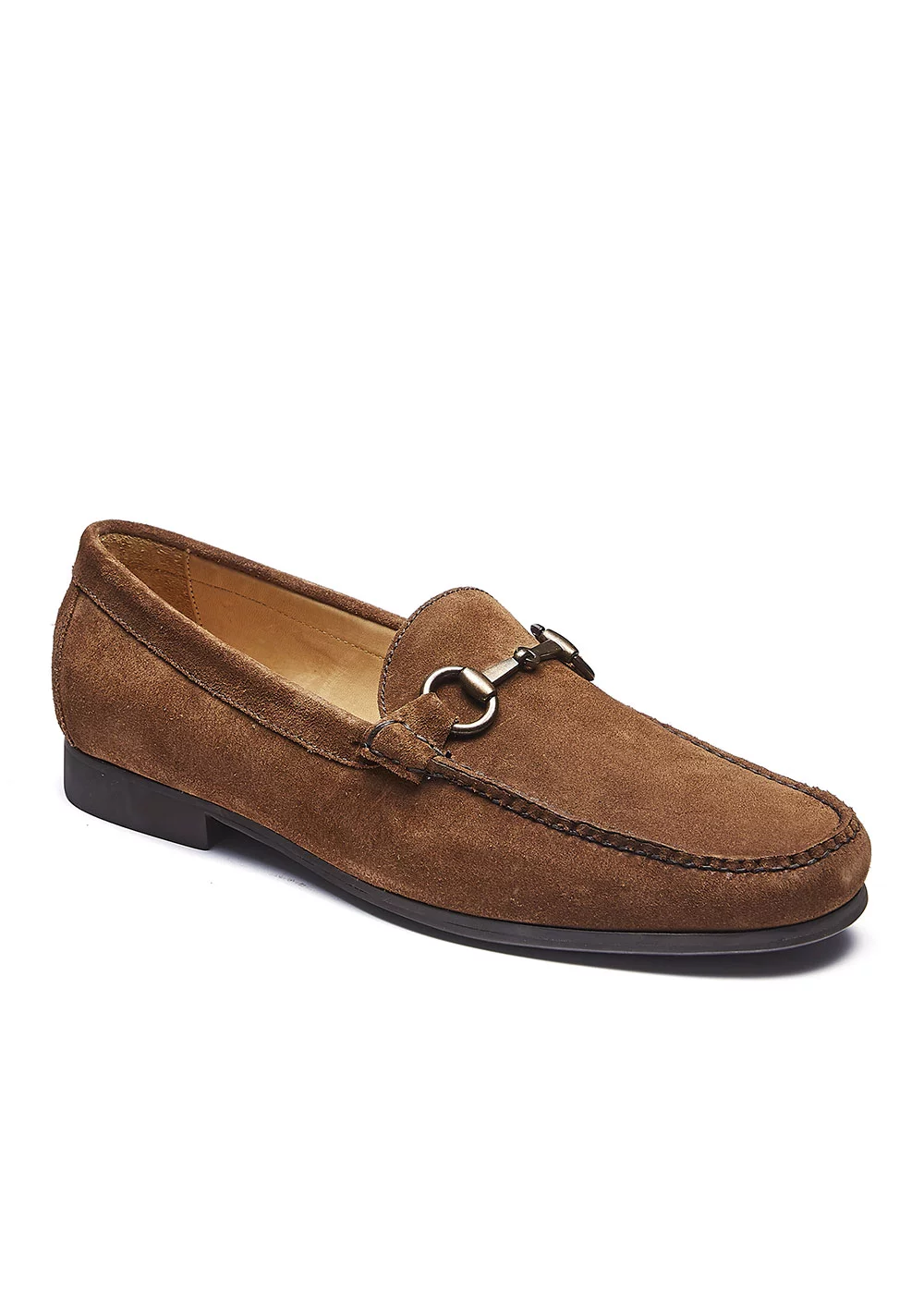 MOCASSIN R MORSETI VELOURS MARRON