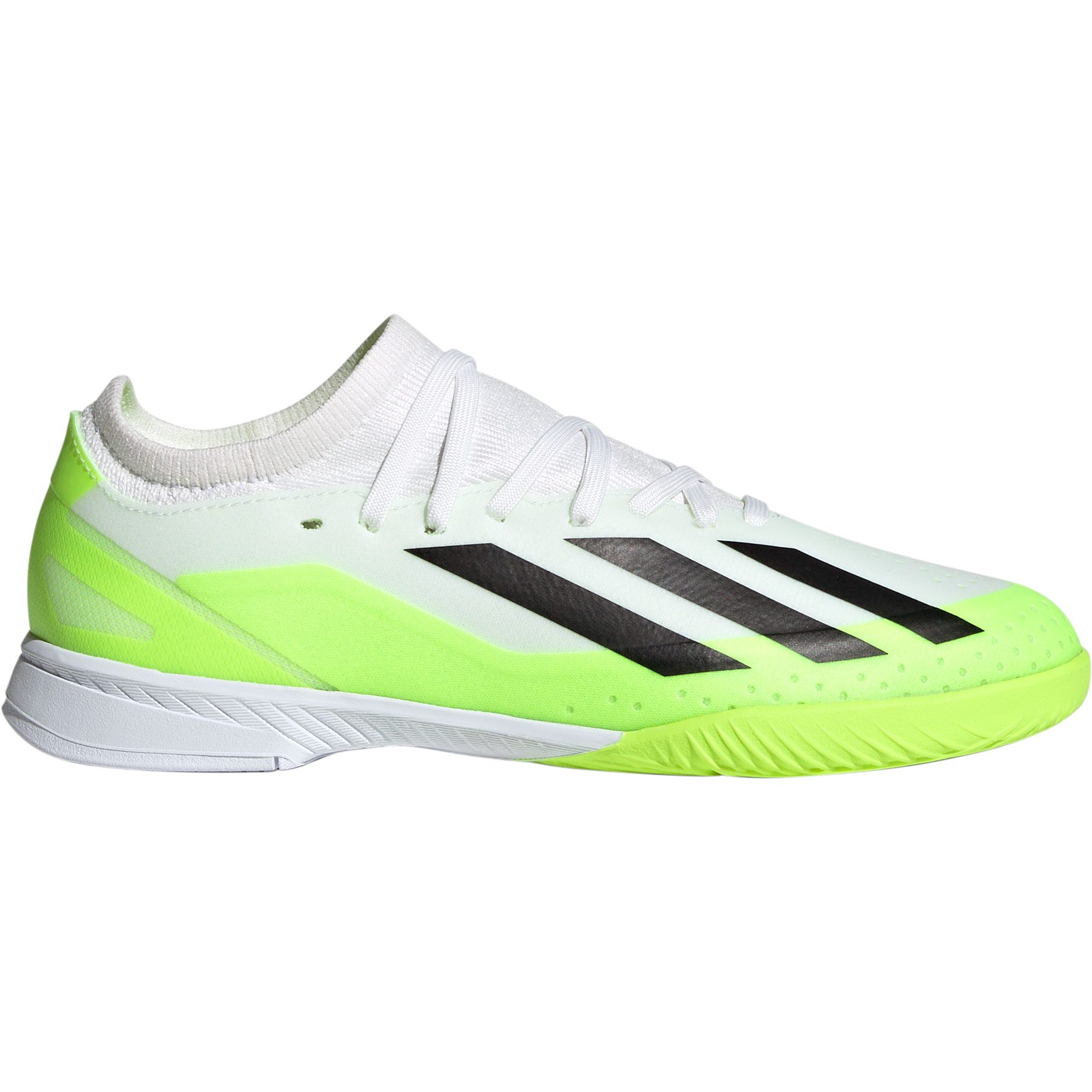 adidas X Crazyfast.3 IN Fußballschuhe Kinder football white