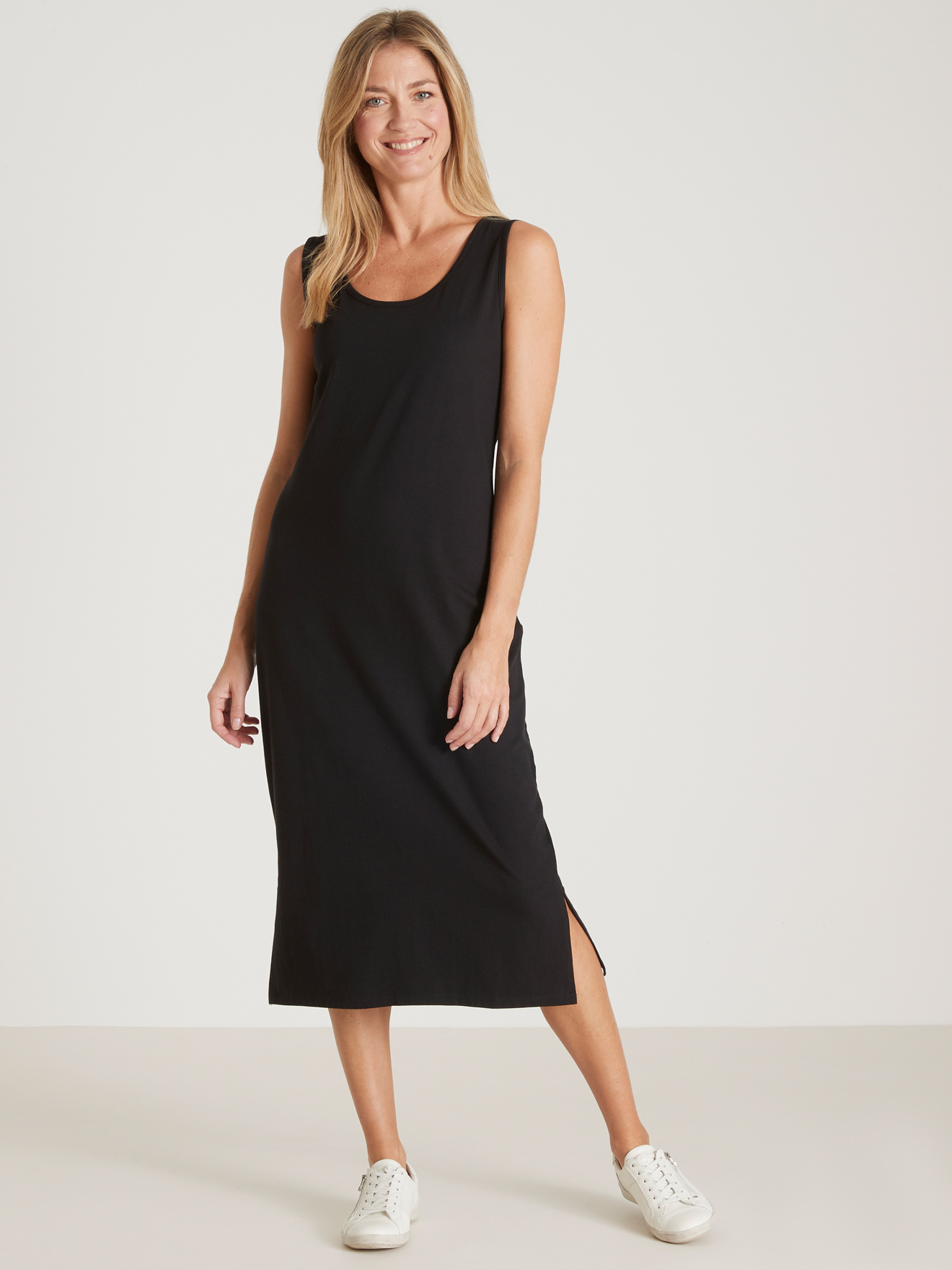 Lot de 2 robes en maille sans manches