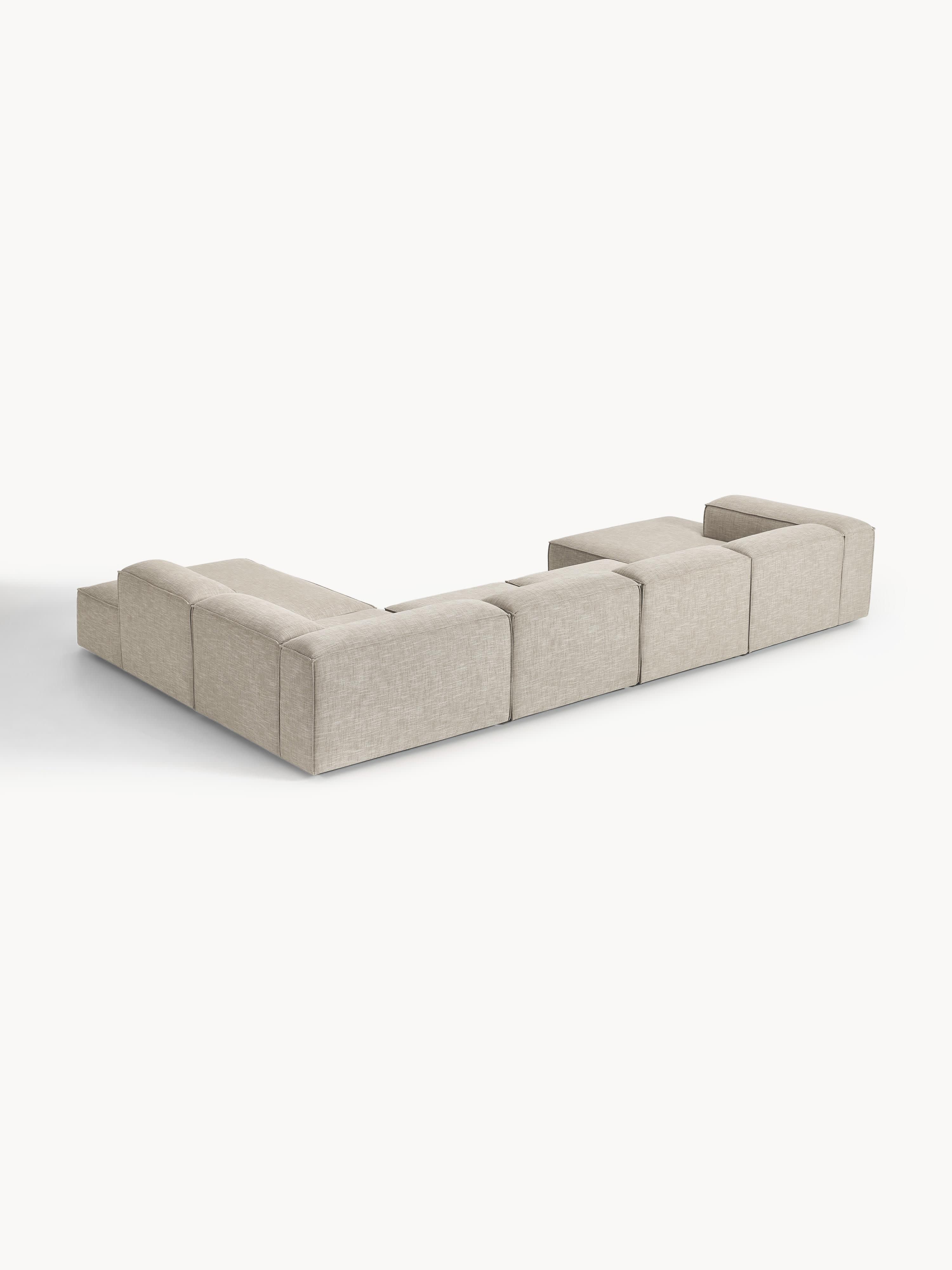 Modulaire U-bank Lennon van linnenmix