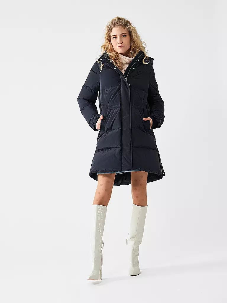 WOOLRICH Daunenmantel ALSEA dunkelblau