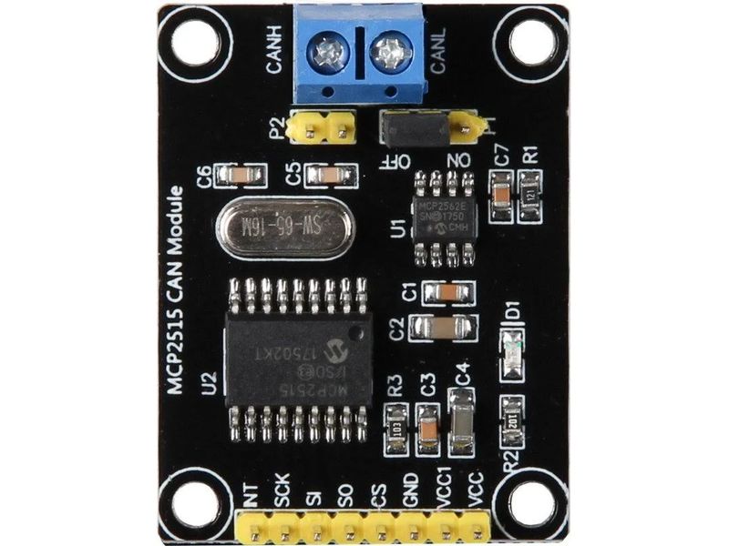 jOY-iT Schnittstelle SBC-CAN01 Entwicklungsplatine CAN-Modul für Entwicklerboards mit MCP2515 CAN-Schnittstelle und MCP2562 Transceiver, kompatibel mit Arduino, Raspberry Pi und Mikrocontrollern