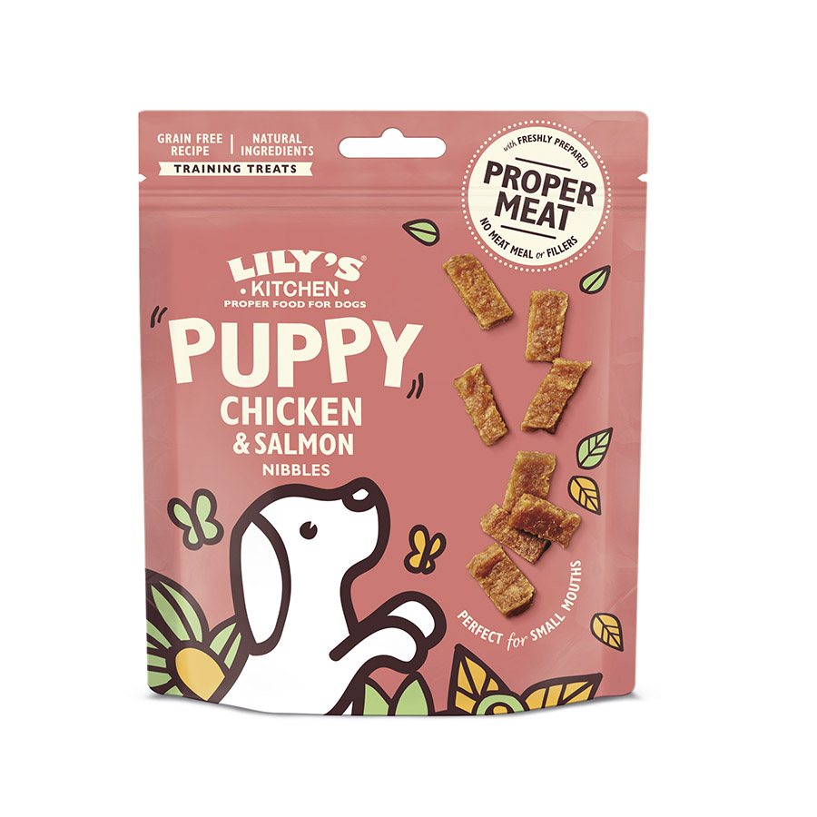 Petiscos para Cachorro da Lily's Kitchen com Sabor de Frango e Salmão