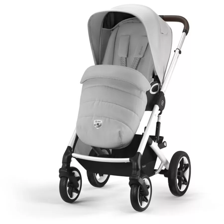 cybex GOLD Kinderwagen Talos S Lux Silver Lava Grey