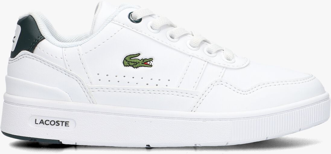 LACOSTE witte lacoste lage sneakers t-clip j