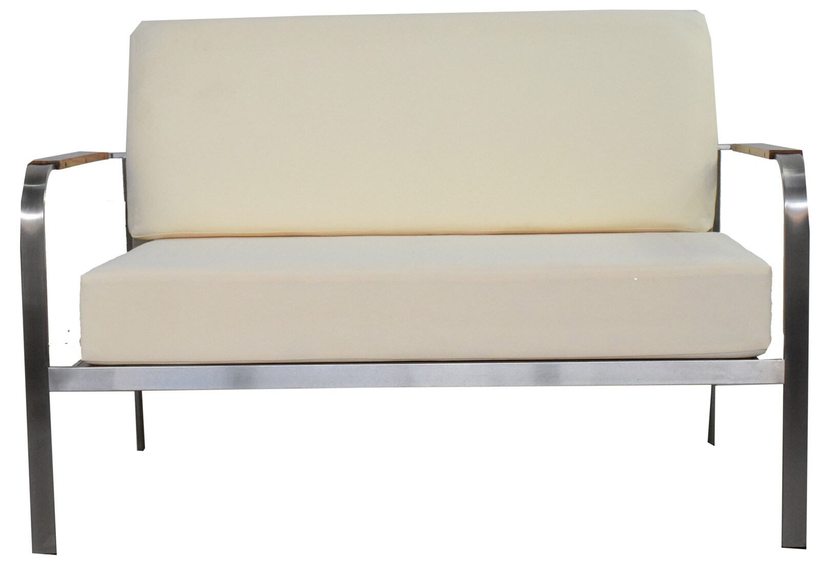 Jet-Line Gartenset Aphrodite, creme Edelstahl Gartenmoebel Gartenset Lounge Jet-Line Essgarnitur Gartenlounge
