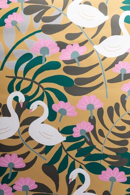 Petite Déco Tapet Swan, Gull