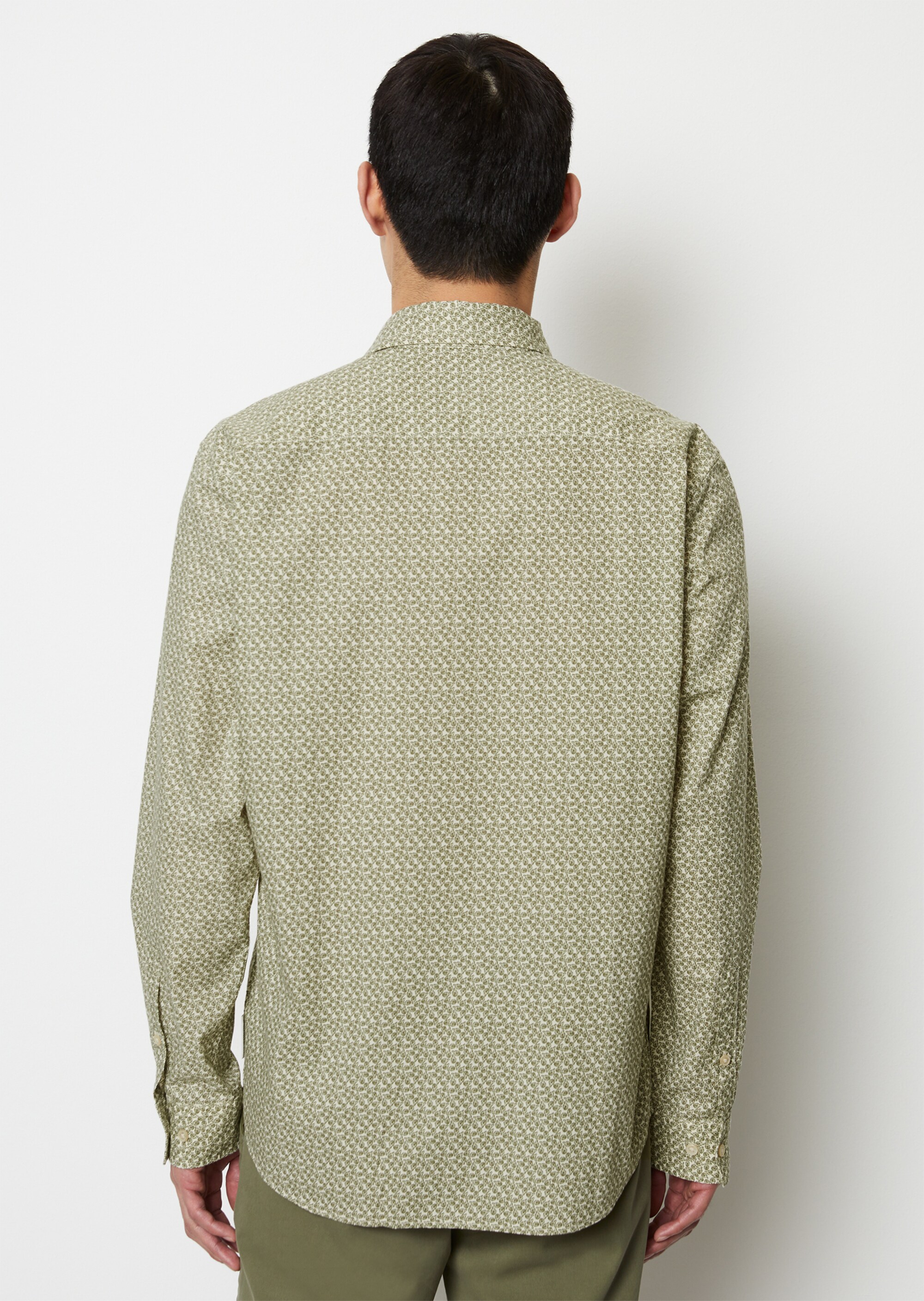 Hemd regular mit Allover-Print