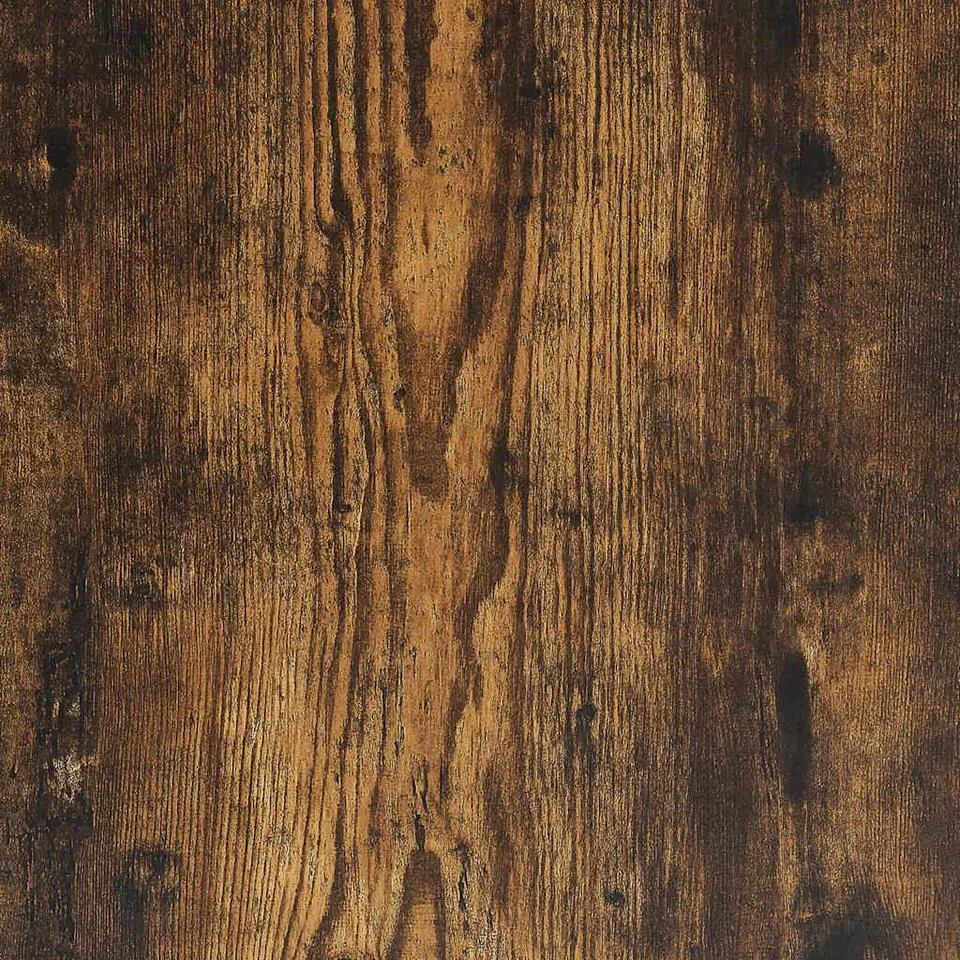 vidaXL - Kolomkast met 2 deuren 2 vakken - Zwart eiken - Hout - 30x30x183.5 cm