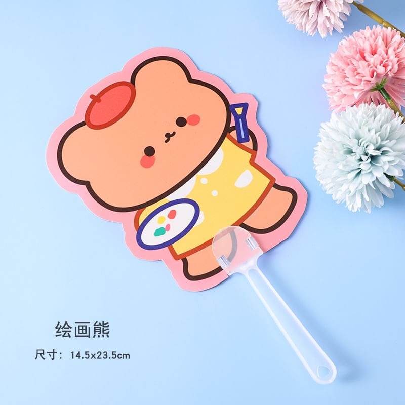 PIXON - Cartoon plastic handventilator (verschillende ontwerpen)