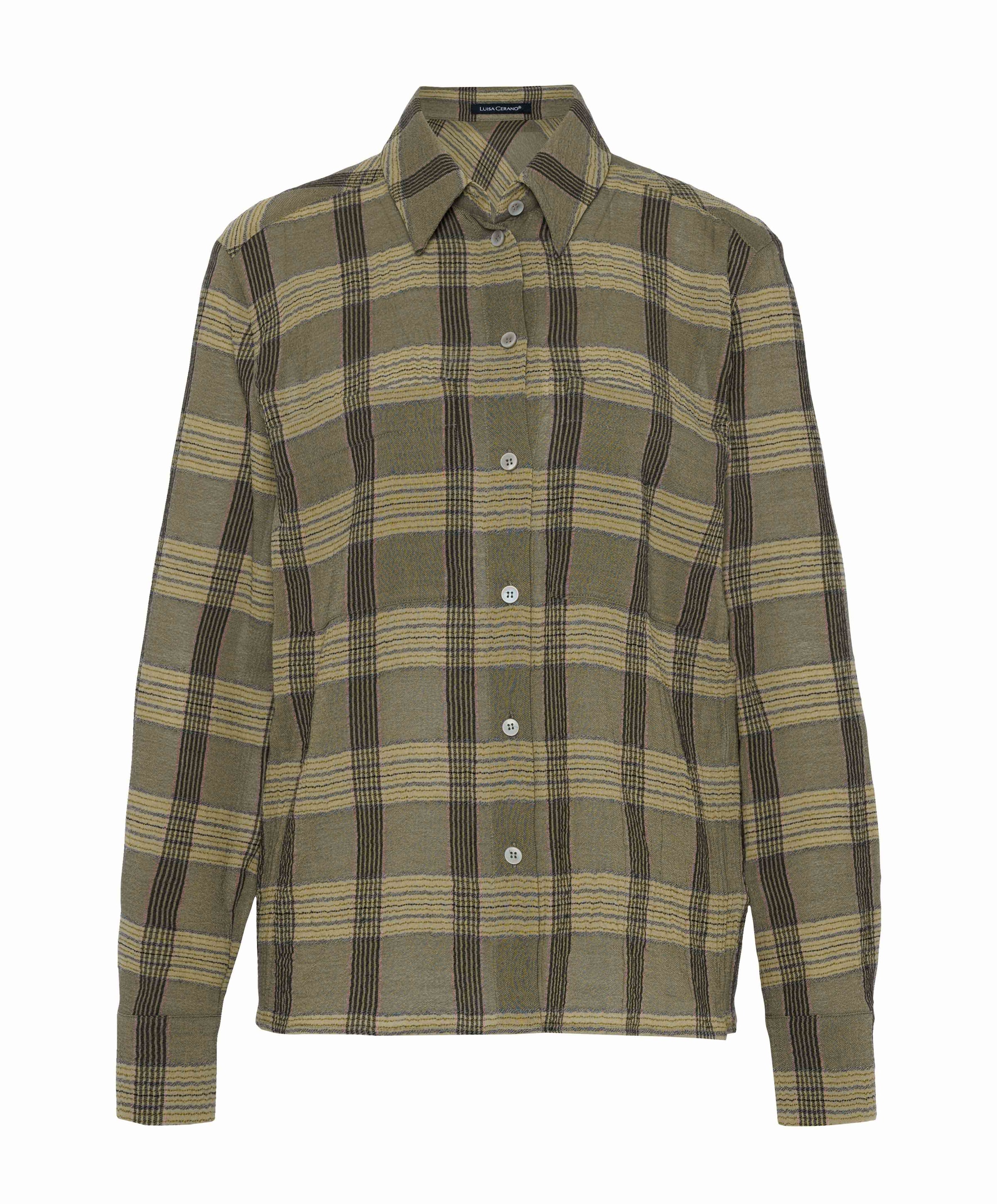 LUISA CERANO Dames blouse groen
