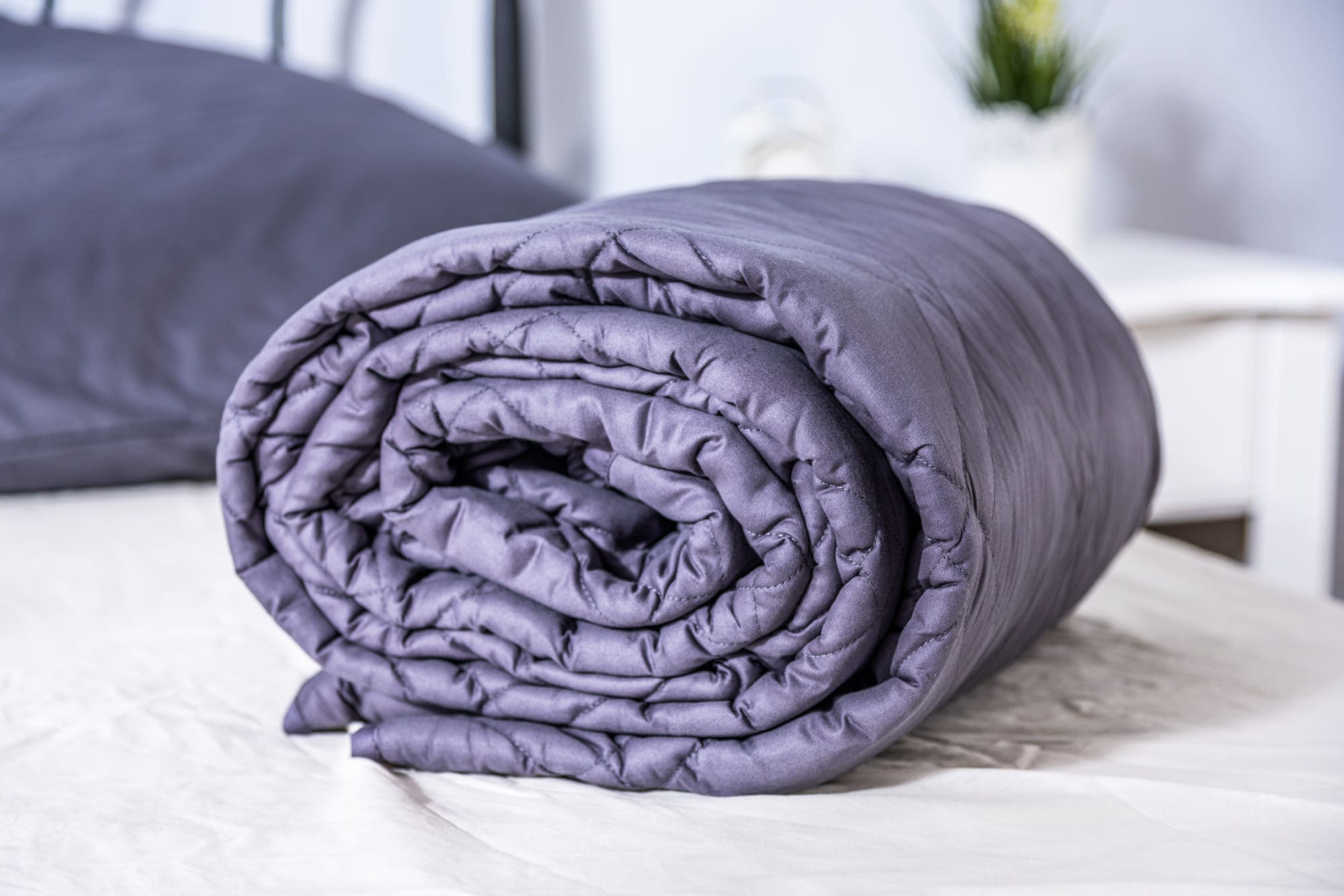 CLP Gewichtsdecke I Atmungsaktive Anti-Stress-Decke I Therapiedecke