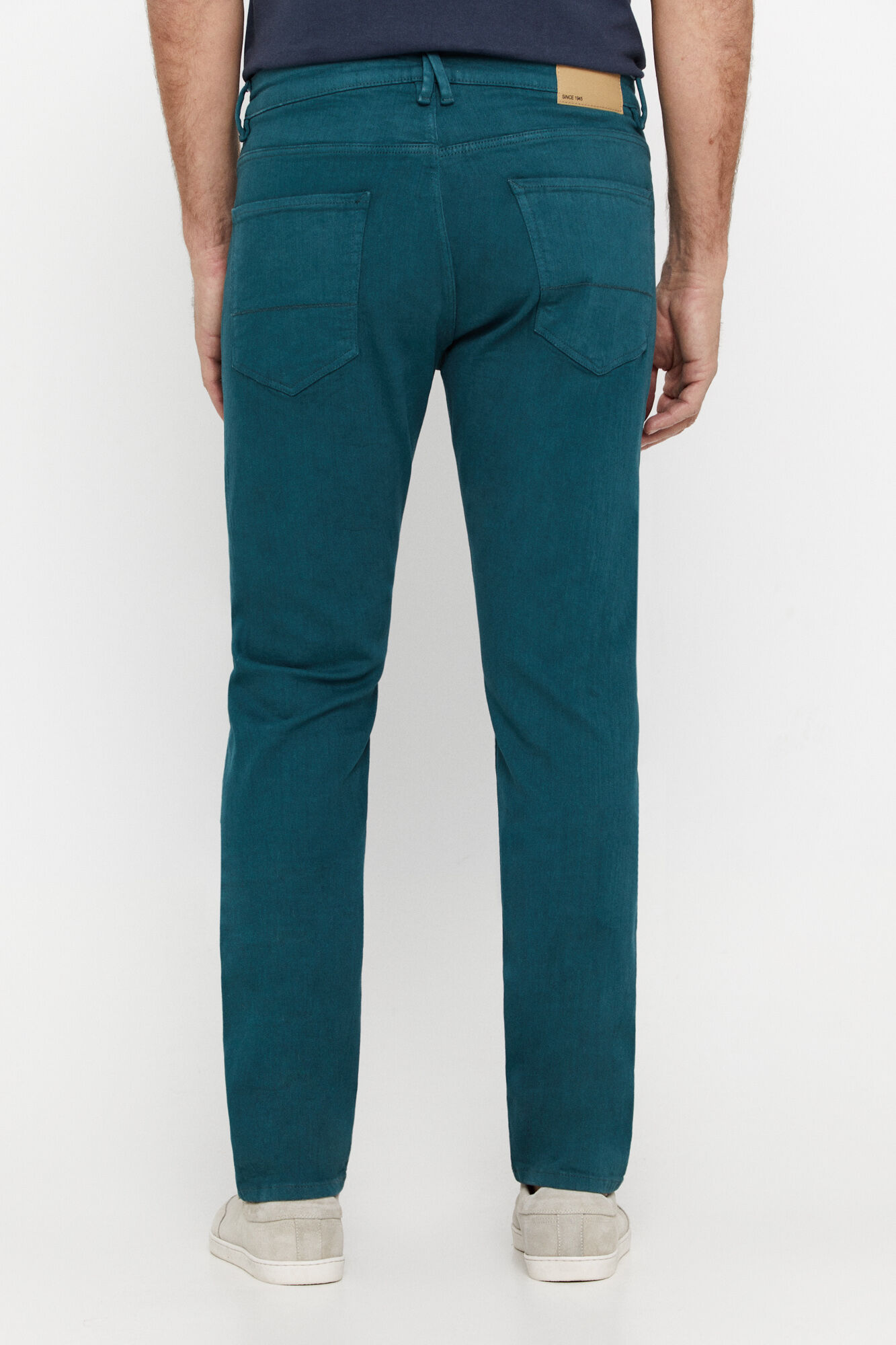 Calça color slim fit dinâmica - Azul