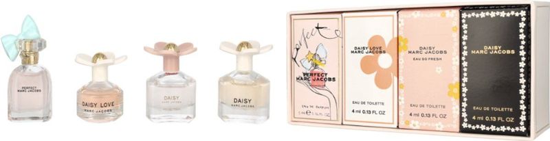 Marc Jacobs Miniatuurset Vrouwen - 4 x 4ml Geuren