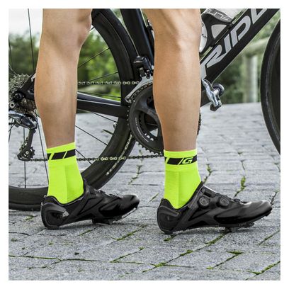 Chaussettes GripGrab Hi-Vis Regular Cut 3PACK Jaune